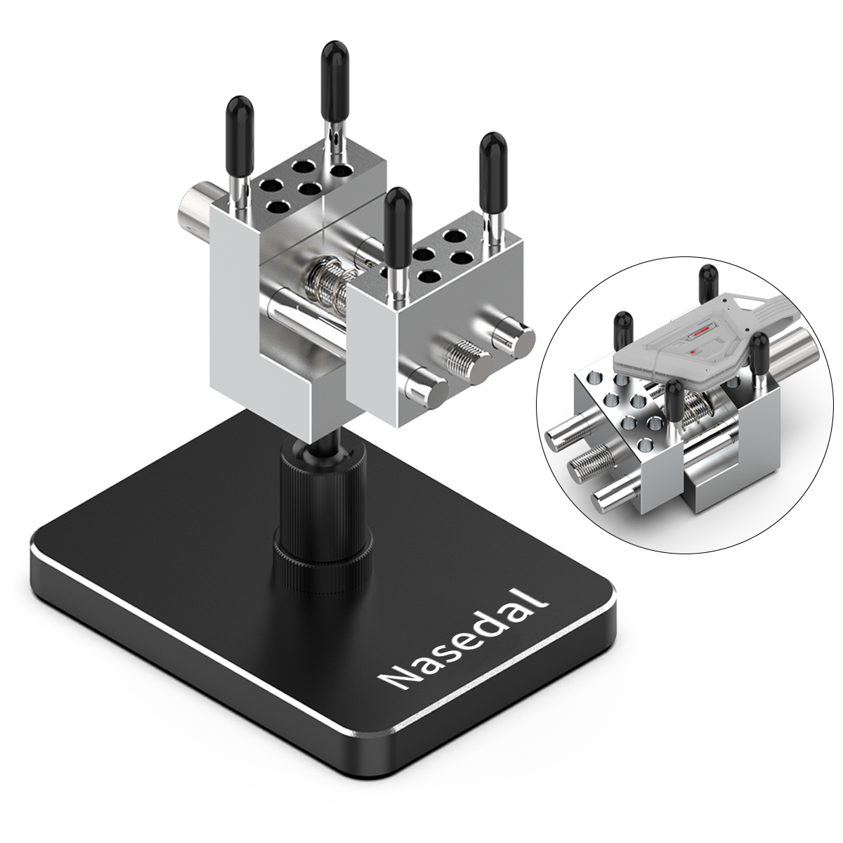 Model Kit Vise - Nasedal 2in1 Mini Draagbare Tafel Bankschroef