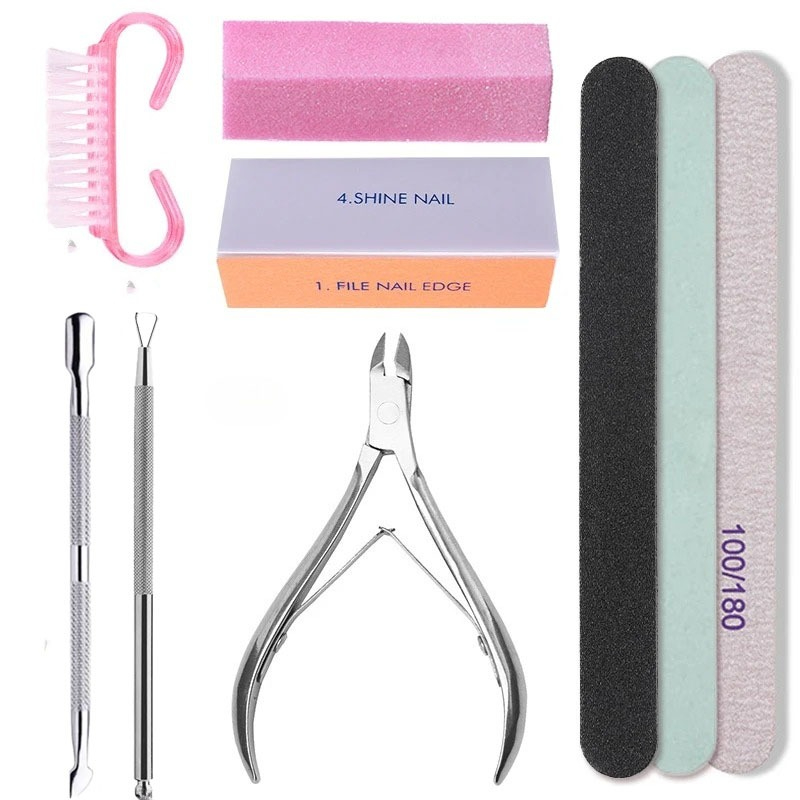 Sanding Stick Set - Nagelset Art Zandvijlen Buffer Spons Blokborstel