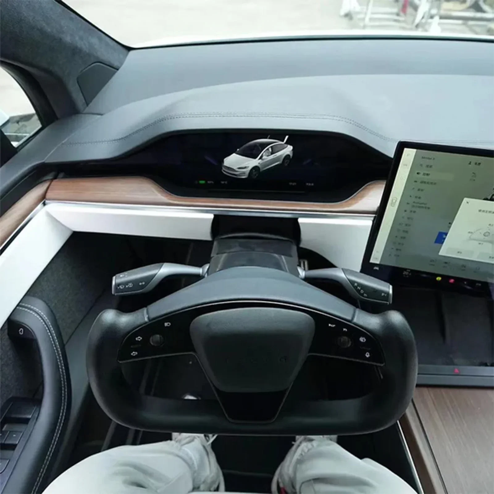 Model Kit Xà Nữ - 2-in-1 Schakel- en richtingaanwijzerhendelset voor Tesla