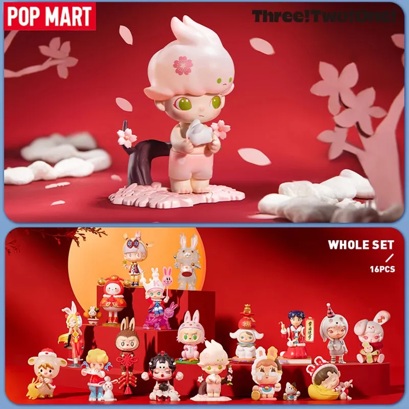 Model Kit Girl - POP MART Drie, Twee, Eén! Gelukkig