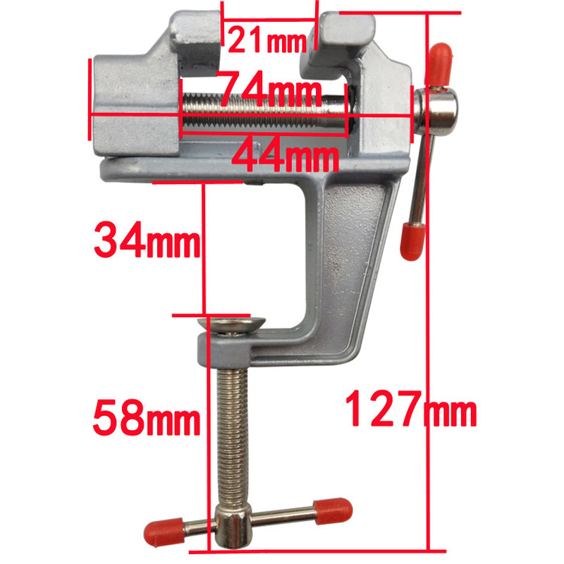 Aluminium Mini Tafelklem Klein - Model Kit Vise recensie en prijs