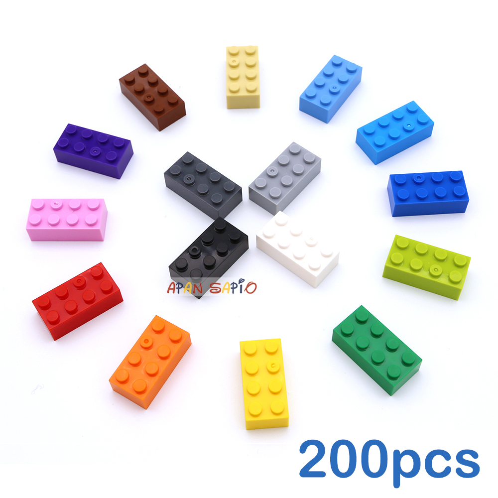 200 stks 2x4 Dot DIY Bouwstene - Lego Set Creator recensie en prijs