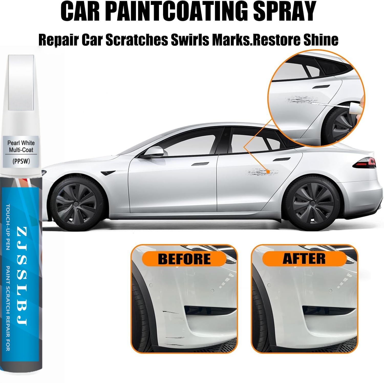 Autolak herstelset voor Tesla  - Model Kit Paint Remover recensie en prijs