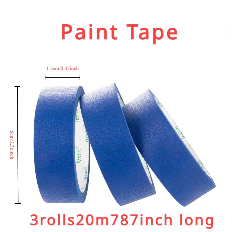 3 Roll/Set Verf Tape Multi-Opp - Model Kit Paint Remover recensie en prijs