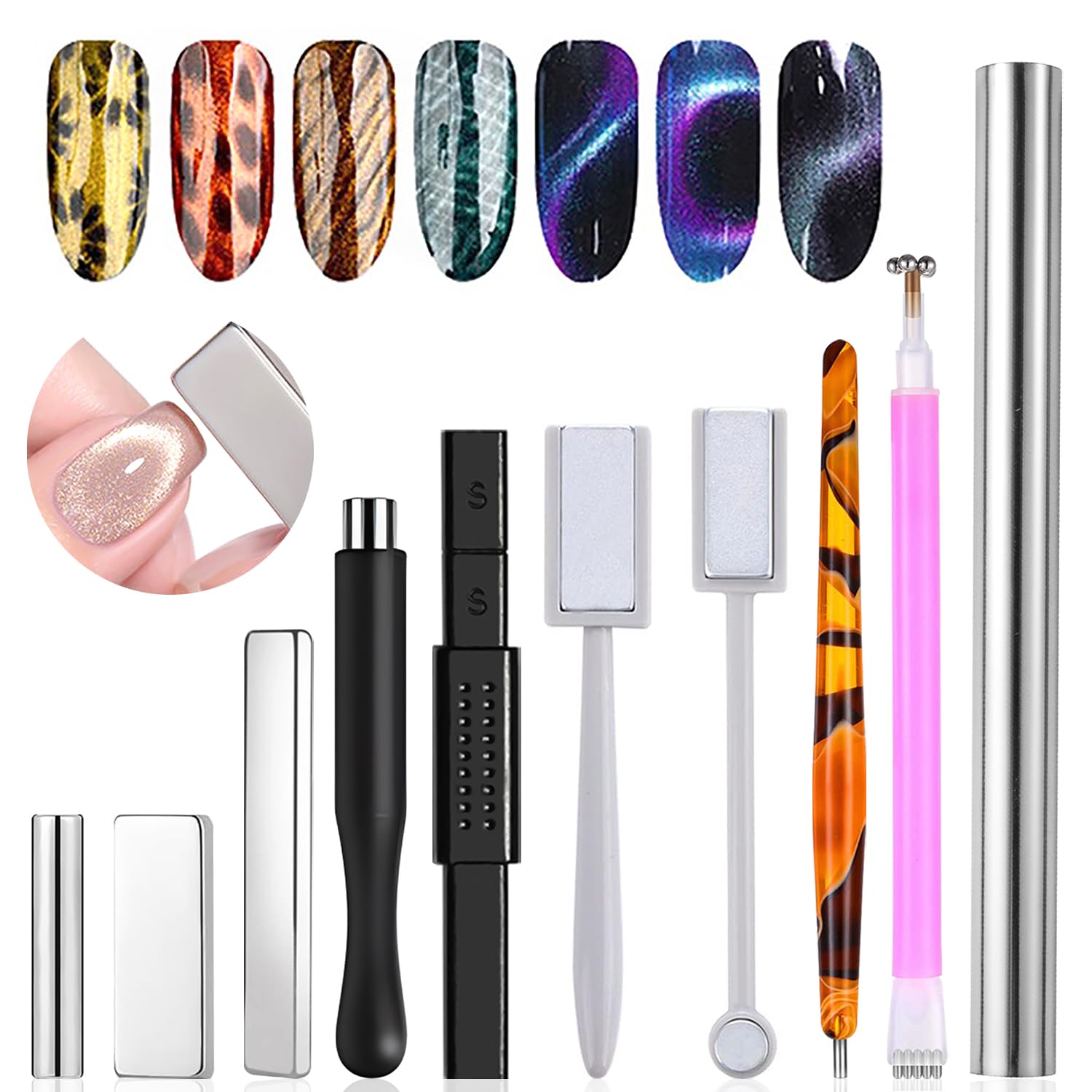 10 stuks Cat Eye magneetset na - Sanding Stick Set recensie en prijs