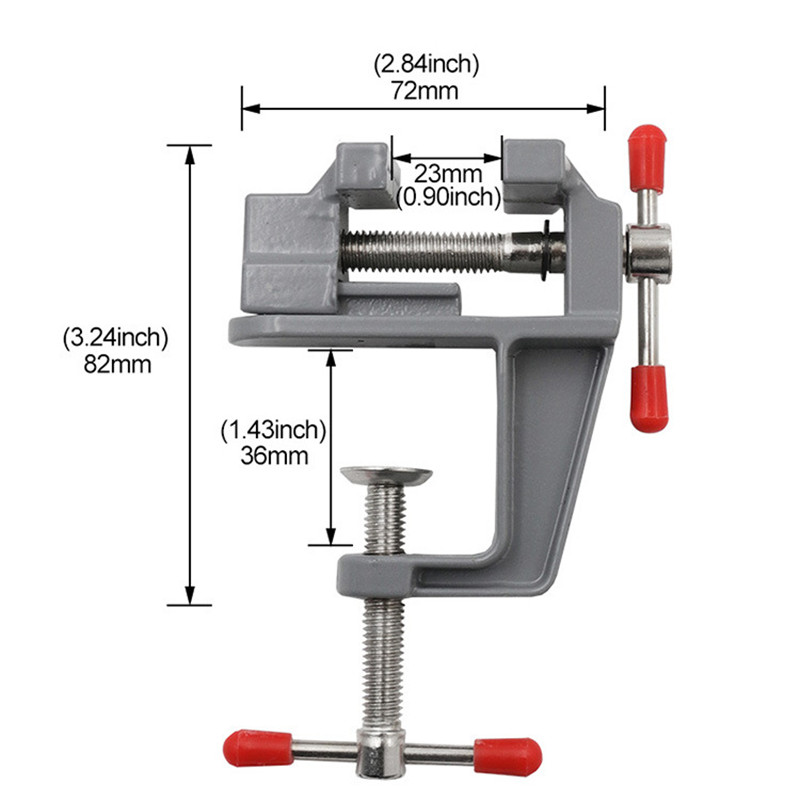 Mini bankschroef multifunction - Model Kit Vise recensie en prijs