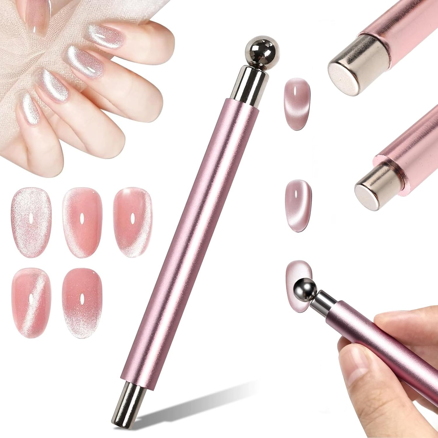1/2 Stuks Cat Eye Magnetische  - Sanding Stick Set recensie en prijs