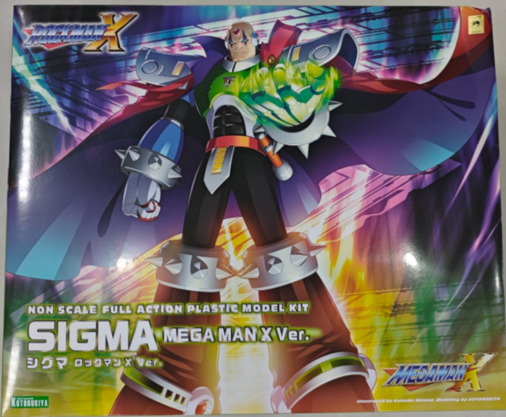Kotobukiya Sigma Mega Man X Ve - Mega Man X Model Kit recensie en prijs