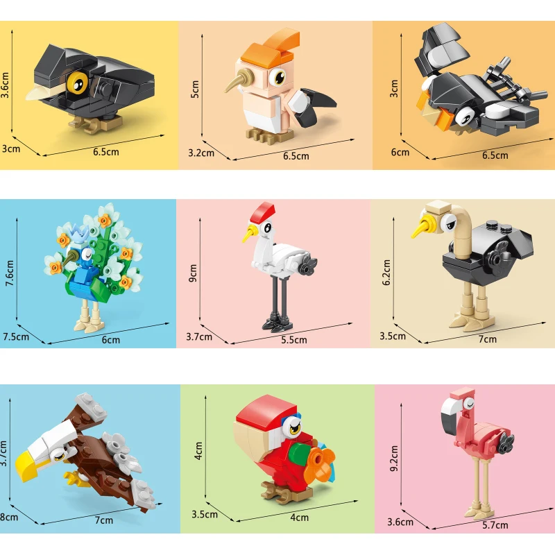 Bricks Animal Bird Paradise Cr - Model Kit Girl recensie en prijs