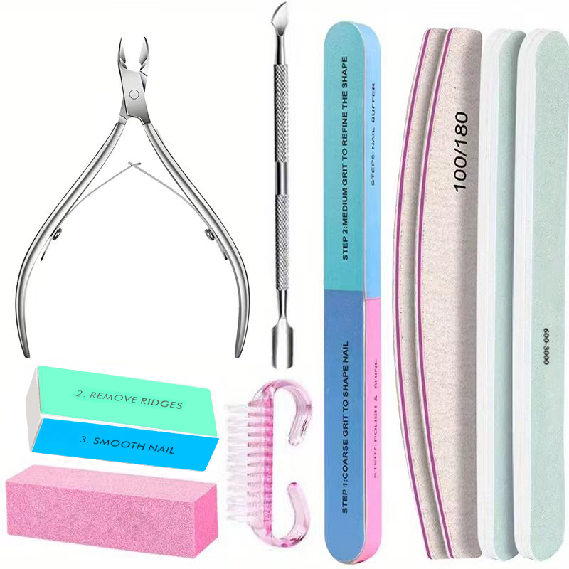 10-delige nagelkunstset met pr - Sanding Stick Set recensie en prijs