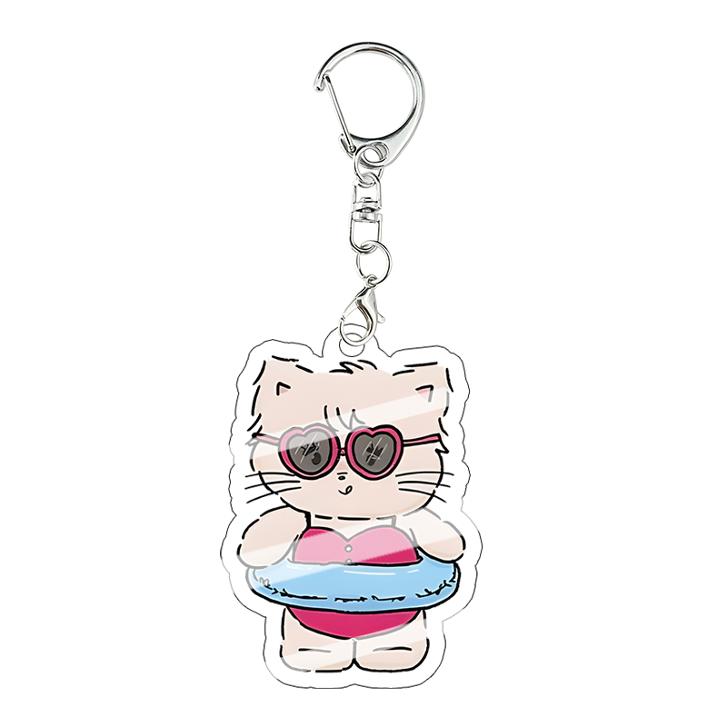 Mikko Kawaii Acryl Sleutelhang - Model Kit Girl recensie en prijs