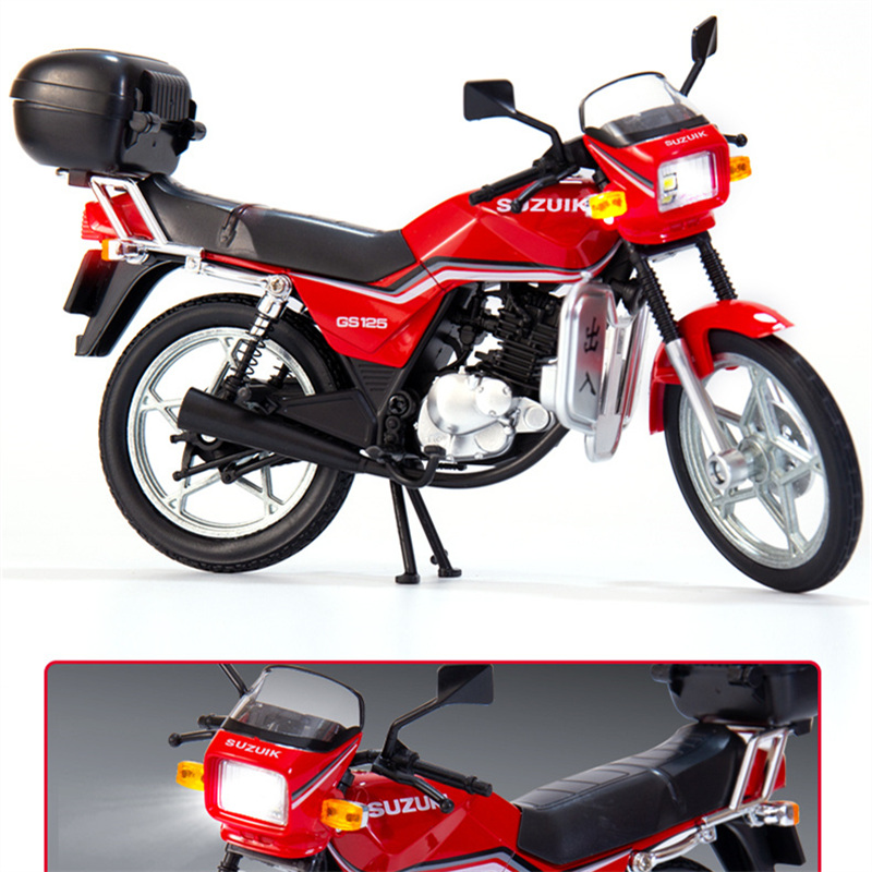 1:12 SUZUKI GS125 Legering Ret - Model Kit Aoshima recensie en prijs